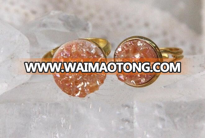 Wholesale chinese domed titanium auar antique rings