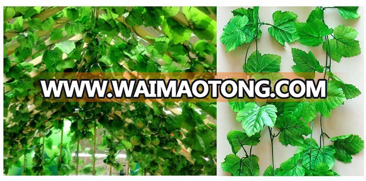 Artificial vines 2 m grape leaves vines