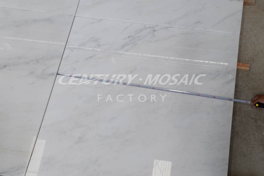 Century Mosaic High Quality Natural Stone Oriental White24'' Marble Tile