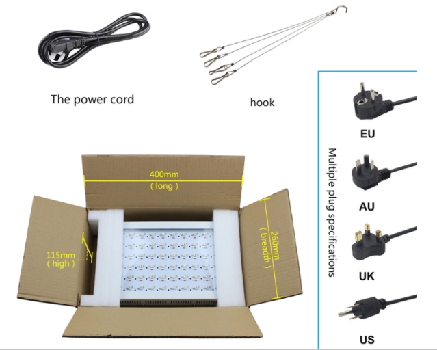 LED Bar-type Light 50W 100W 150W 200W 250W 300W LED Plant Lamp All Light Spectrum Led Grow Light Bar