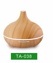 Aromacare 300ml Wooden Led Aroma Diffuser  Aromatherapy Oil Diffuser