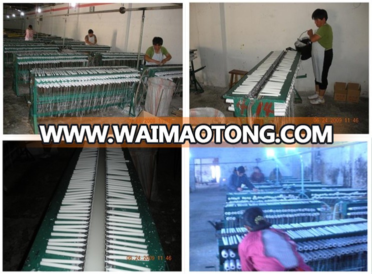 candle making wax factory provide different size household white candles