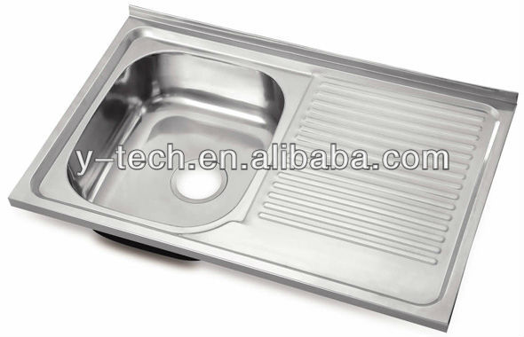 YK-5080 Stainless Steel Kitchen Sink Industrial Kitchen Sink Basin Sink