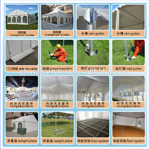 Air conditioned fire resistant polygonal tent events marquee