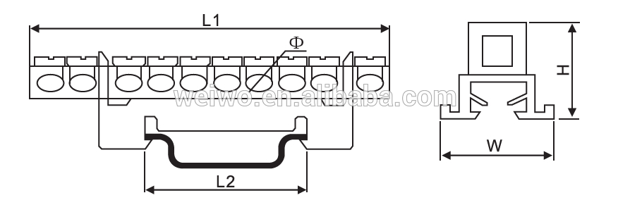 High Quality 6*9 Terminal Block