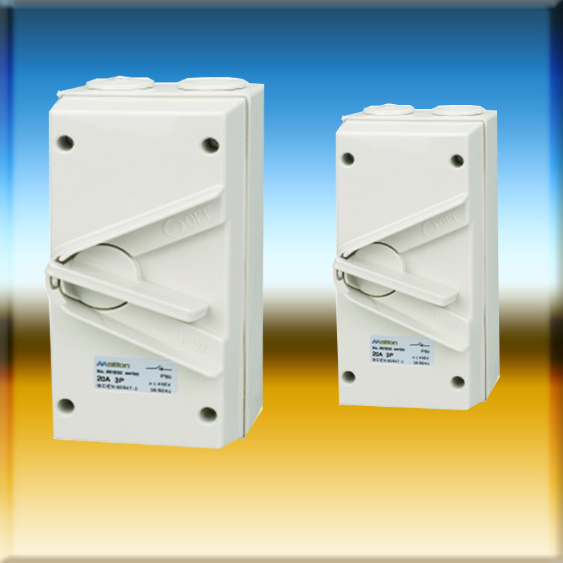 1P 63A UKW Series Weatherproof Enclosed Isolator Switch