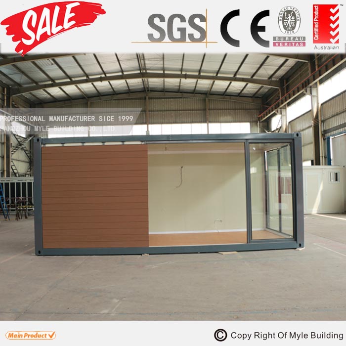 Nice Decorated Movable Wooden Pre-made Container House for Sale