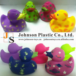 New product vinyl pvc duck colorful 30cm giant duck toy