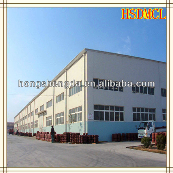 A large steel plant, warehouse, workshop made in HSD on china