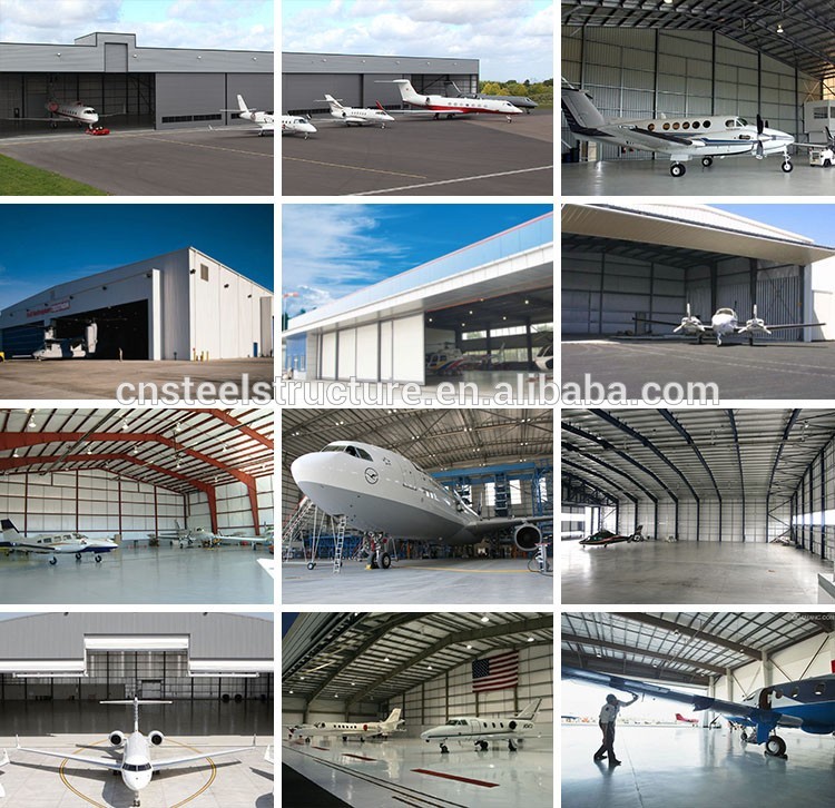 UAE Prefabricated Light Structure Steel Aircraft Hangar