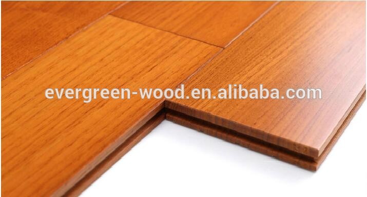 Burma teak hard wood solid teak wood flooring