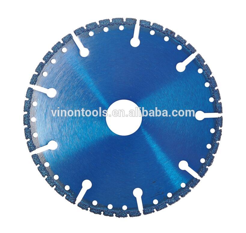 Turbo Segment Ultra Hard Materials Diamond Cutting Disc for Angle Grinder