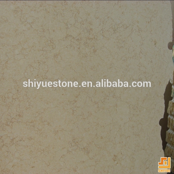 Hot Selling cream sunny Beige natural stone tavera beige marble slabs