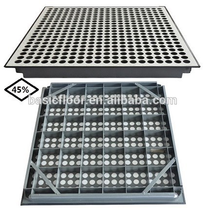 Sell well new type anti-static steel panel perforated raised floor