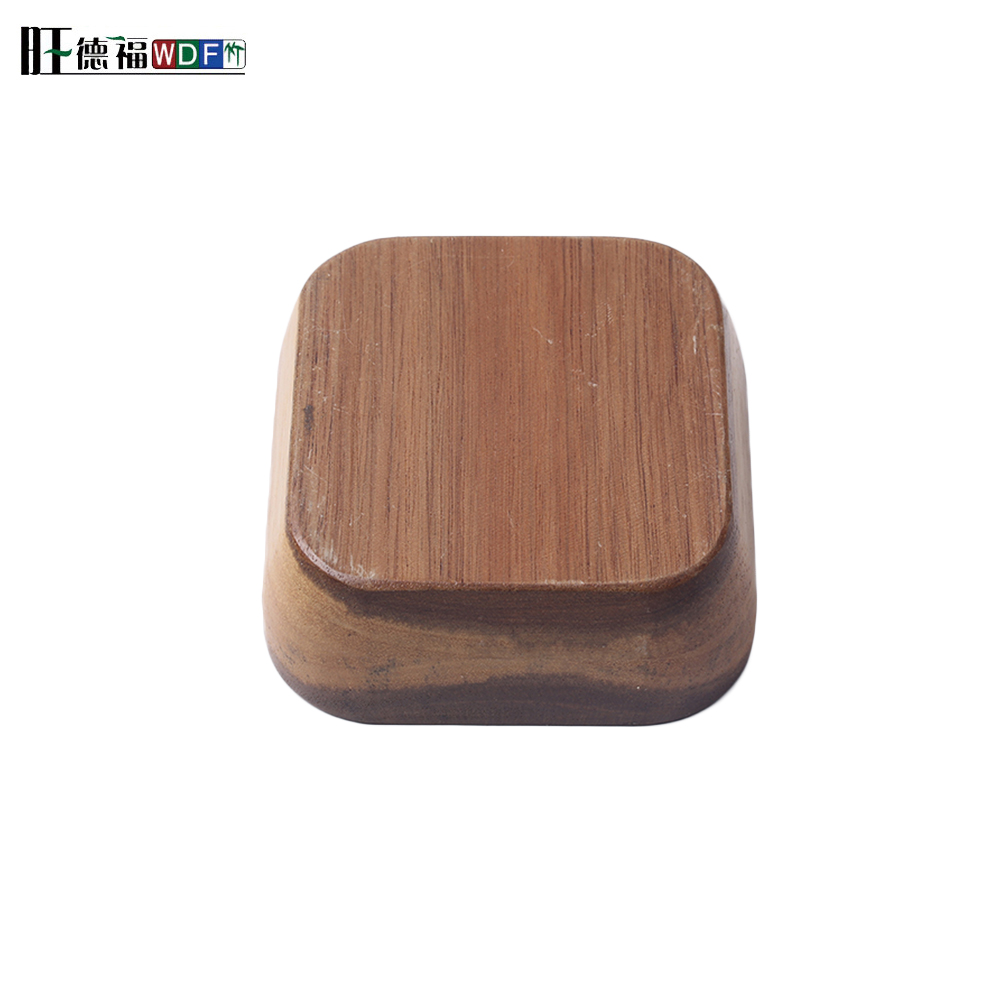 China factory price rectangle wooden bamboo tray with ISO standard