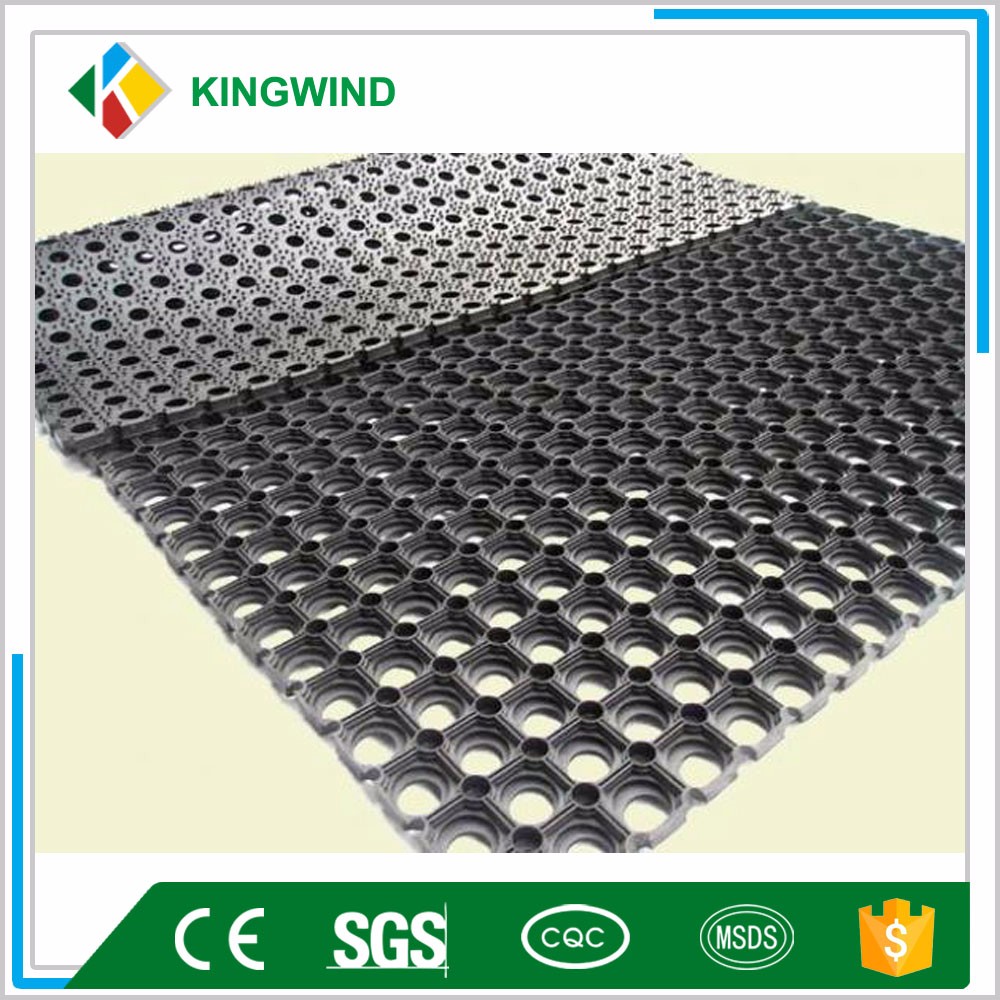 safety rubber floor mat interlocking non-slip kitchen flooring mats