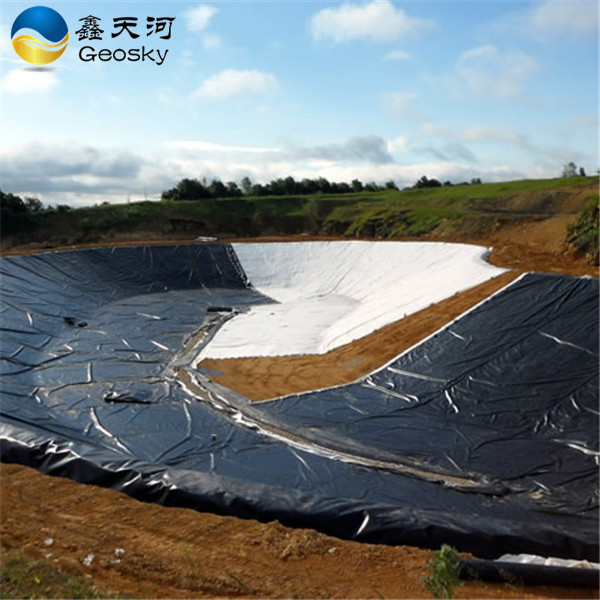 0.5mm  fish farm hdpe geomembrane / shrimp pond liner / fish tank liner