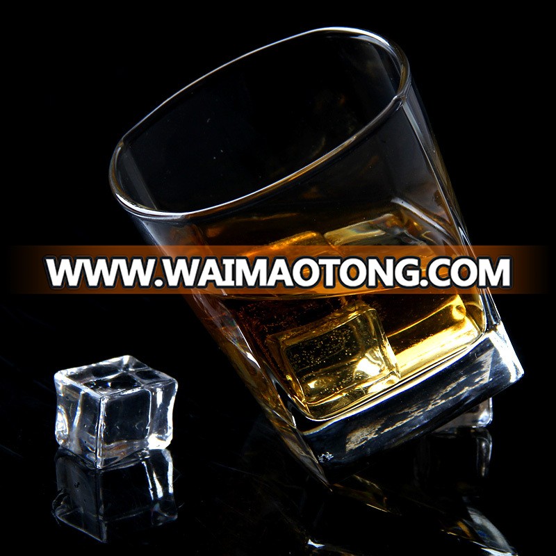 Perfect Whisky Glass or Scotch Glasses Square Shot Glass Cup