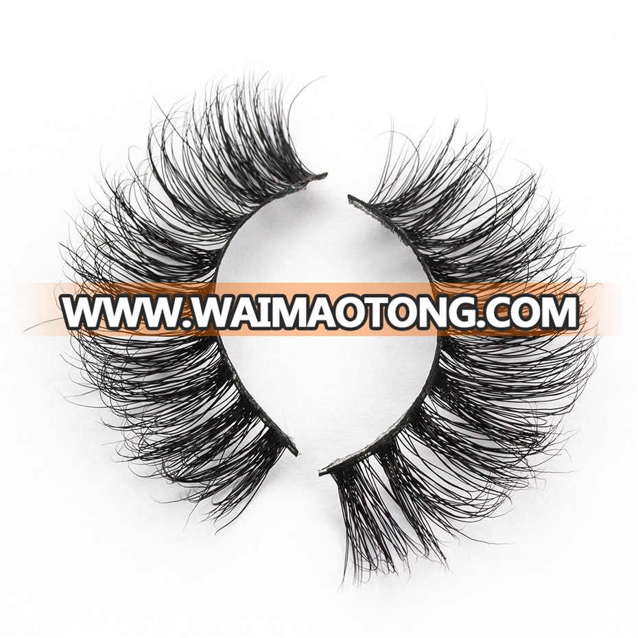 Private label 3d mink lashes makeup eyelashes manufacturer