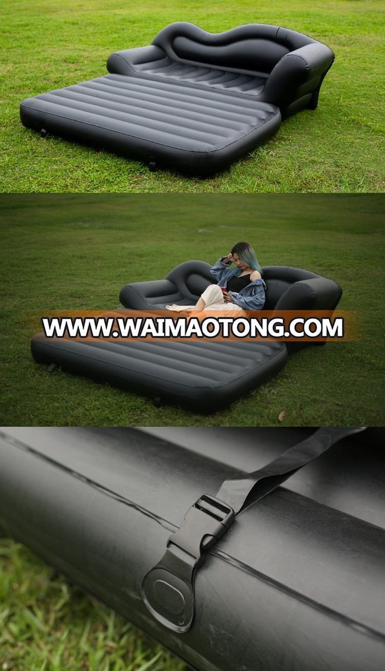 Wholesale folding inflatable 5 in 1 air sofa bed