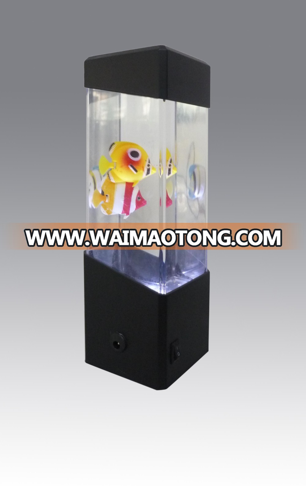 Christmas led color changing aquarium fish gift lamp