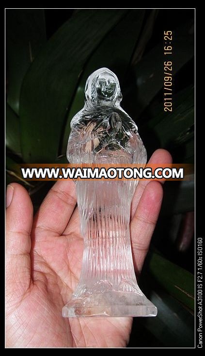 Nature transparent the blessed virgin mary