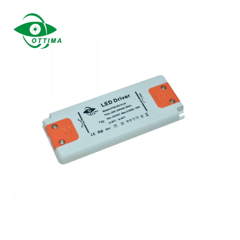 85-265vac ultra thin constant voltage led power supply 12v 24v 20w with 3 years warranty