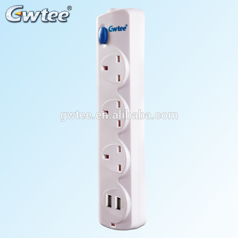 Made in china ce certification multi function new type usb ports power socket