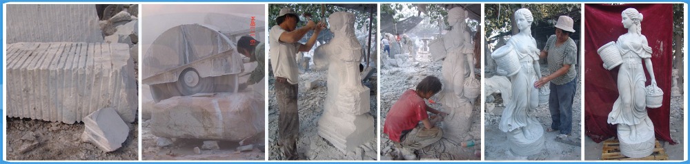 hand carved natural marble decorative column caps