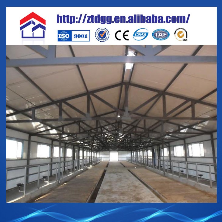 Light steel structure animal shelter products