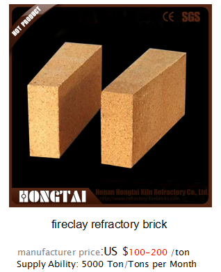 High temperature resistant good performance fireclay brick for hot blast furnace