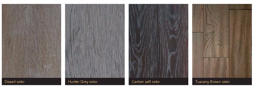 Finger jointed Black Walnut Color Stained Small Leaf Acacia Solid Wood Flooring