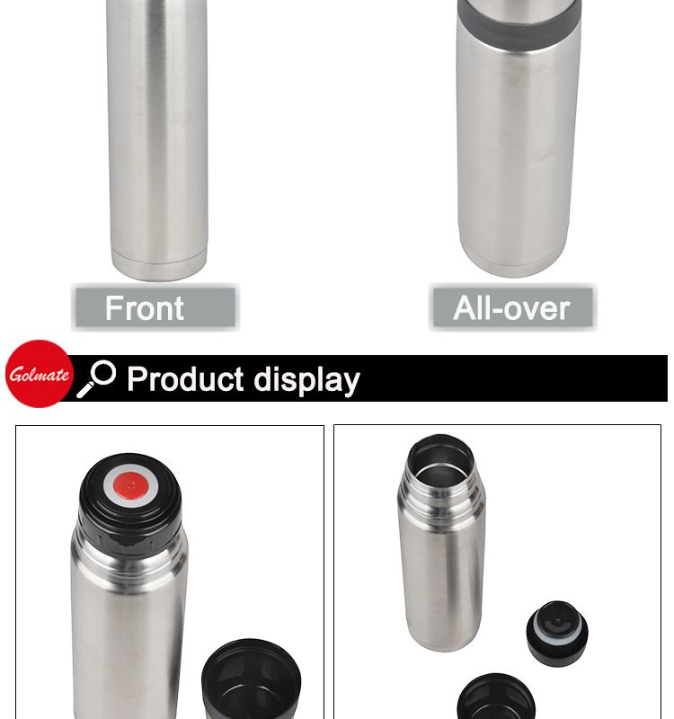 350ml 500ml 750ml 1.0L Stainless steel insulated thermos vacuum flask