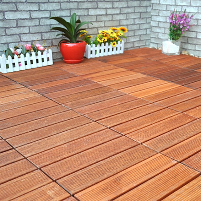 Hot Sale Wood Plastic Composite Decking Floor/Garden Composite Deck