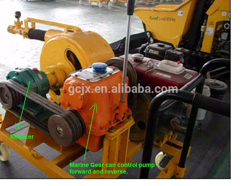 3m3/h Diesel engine cement grouting injection equipment