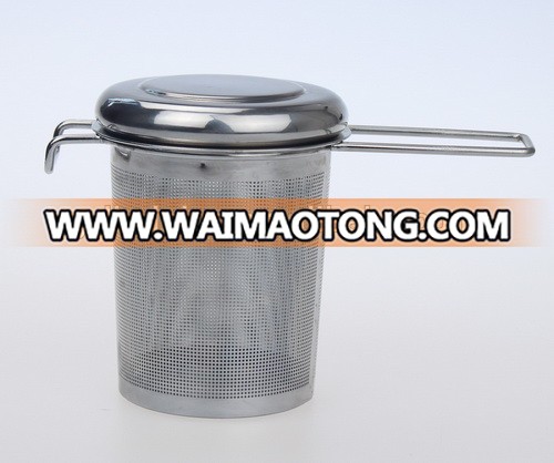 Eco-Friendly New Design Reusable Stainless Steel Leaf Tea Infuser For Mugs &Teapot Easy Clean