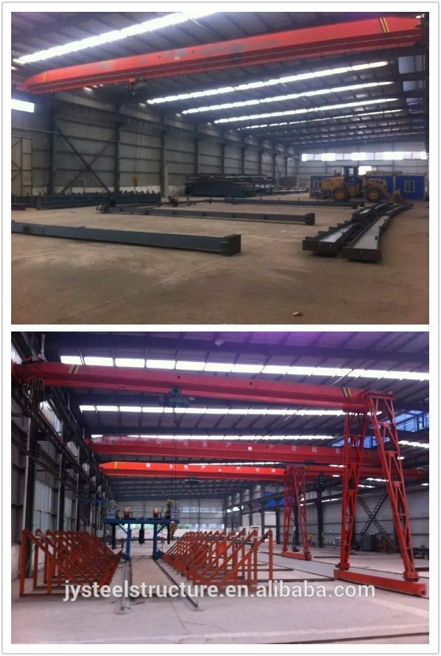 prefab heavy steel structure /famous special shape heavy steel building for industrial zone use