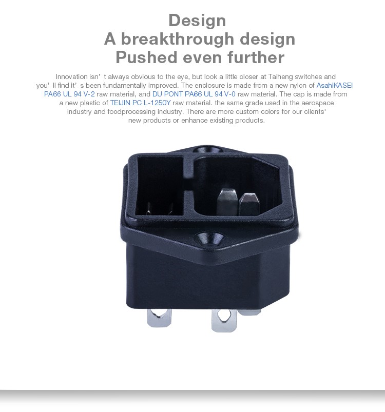 Hot Design 4 position industrial plug and socket switch CQC/ UL /CUL/ TUV /CB/ VDE approval