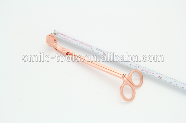 SmileTools Custom Candle Wick Trimmer Rose Gold