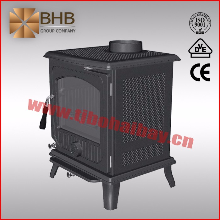 China manufacture wood fuel 5 years quality assurance cast iron stove