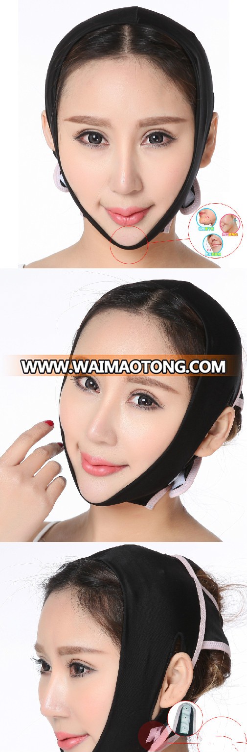 Small V Face Mask Cloth Japanese Face-Lifting Bandage Tools Artifact Double Chin Reduce Device