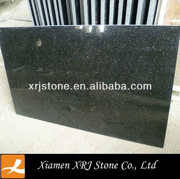 Natural black galaxy granite Indian granite price for sale