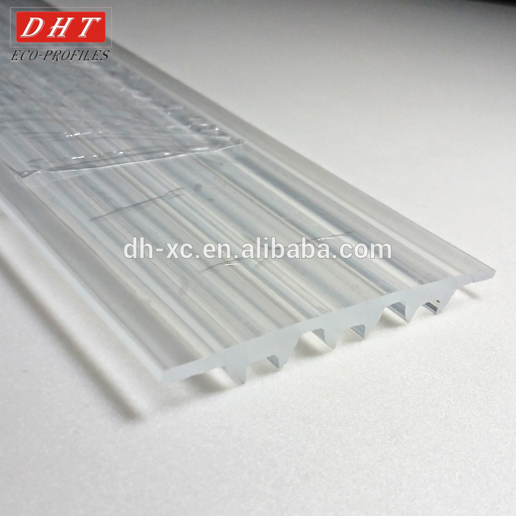 Direct manufacturer high quality acrylic PMMA multiple rows optical linear lens