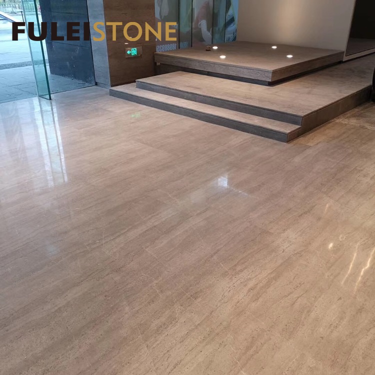 China Natural Polished Slab Elegant Grey Marble for Home and Project decoration