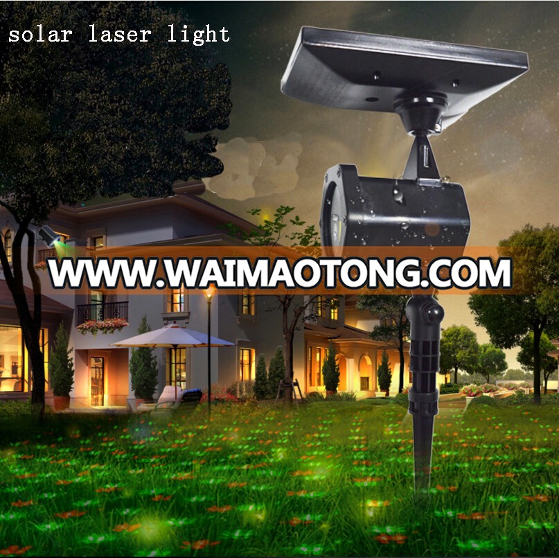 Christmas outdoor laser lighting solar powered RG outdoor laser lighting for Holiday China factory