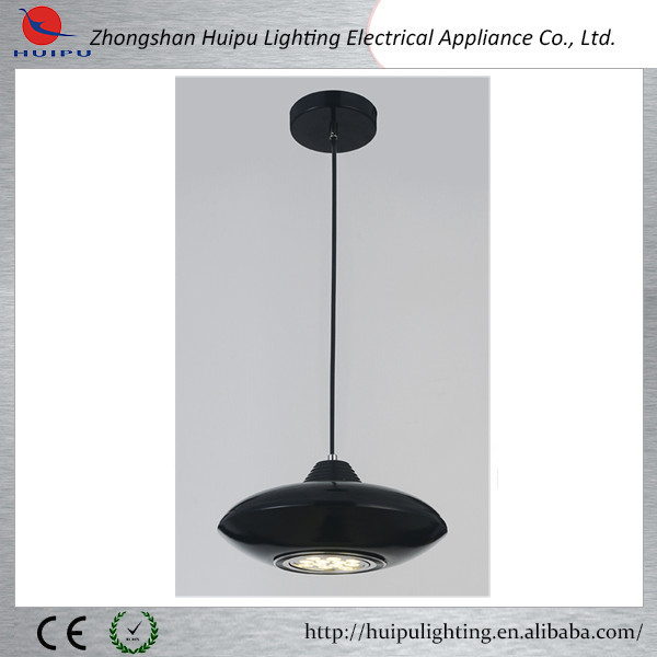 Zhongshan top sale single led pendant lamp with grey finish