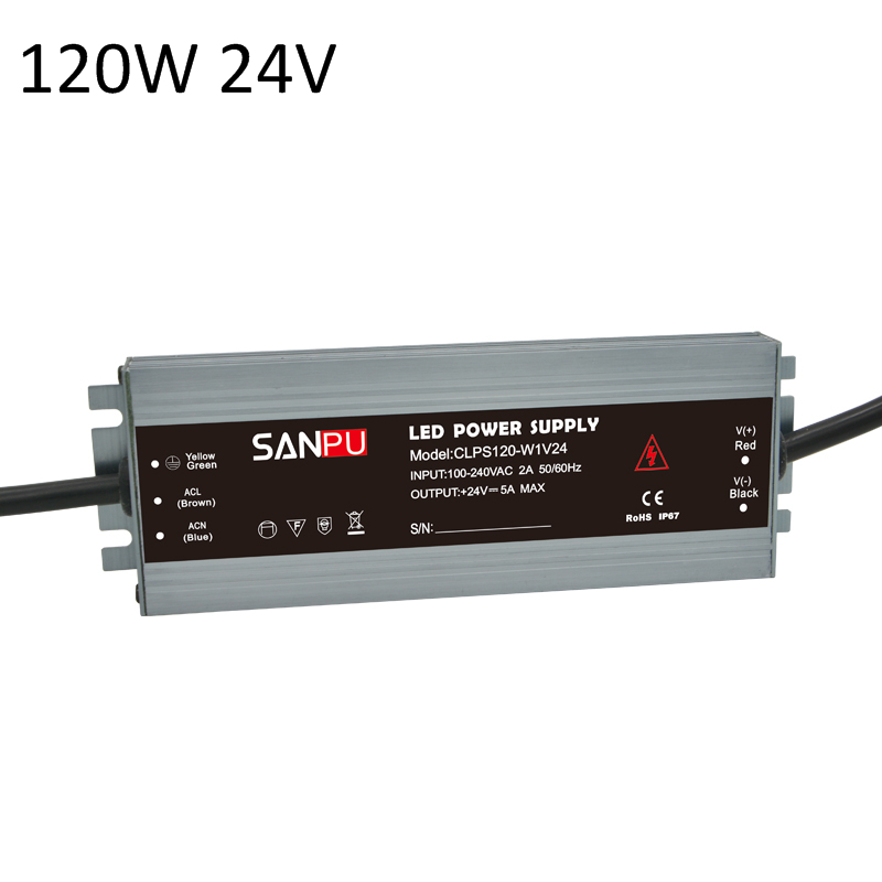 IP67 24V switching power supply CE Rohs