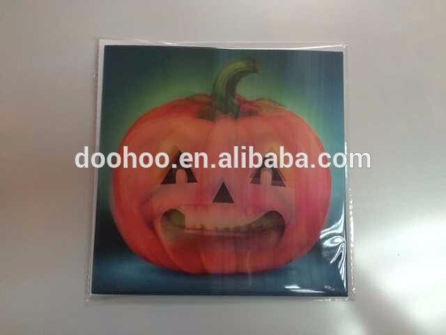 Festival gift greeting card Happy birthday 3D Lenticular Greeting Cards