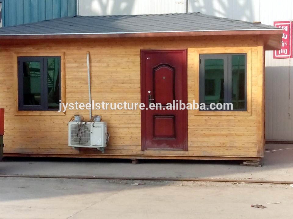 hot selling furnished steel frame wooden mobile villa house