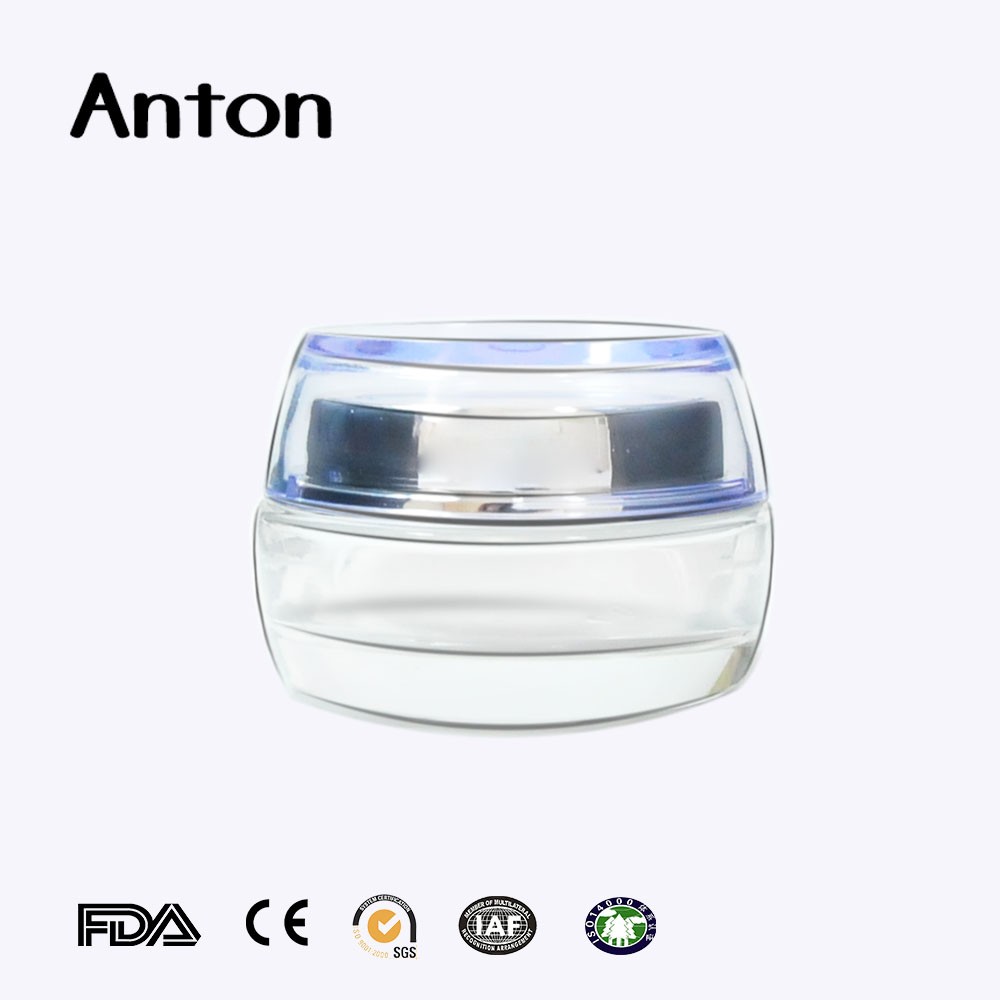 25ml A large number of wholesale glass cream jar amber cream glass jar high quality cheap price cream glass bottles